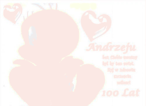 Kanarek Tweety w andrzejki